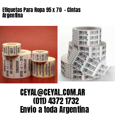 Etiquetas Para Ropa 95 x 70  – Cintas Argentina