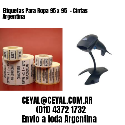 Etiquetas Para Ropa 95 x 95  – Cintas Argentina