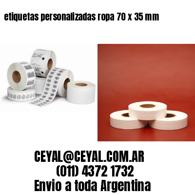 etiquetas personalizadas ropa 70 x 35 mm