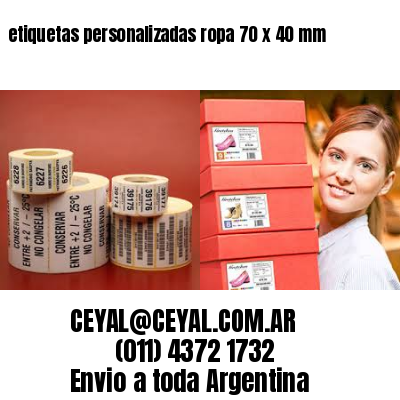 etiquetas personalizadas ropa 70 x 40 mm
