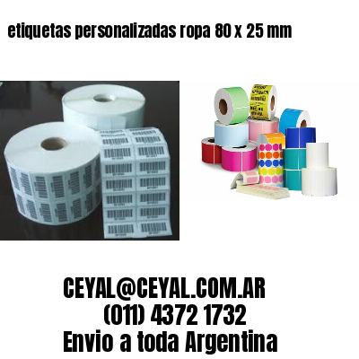 etiquetas personalizadas ropa 80 x 25 mm