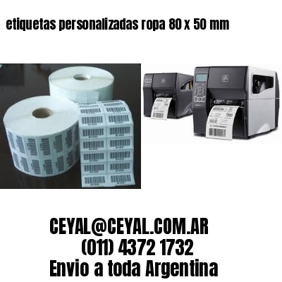 etiquetas personalizadas ropa 80 x 50 mm