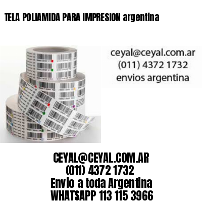 TELA POLIAMIDA PARA IMPRESION argentina