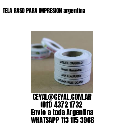 TELA RASO PARA IMPRESION argentina