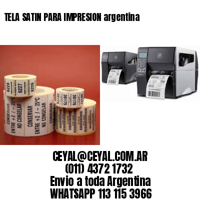 TELA SATIN PARA IMPRESION argentina