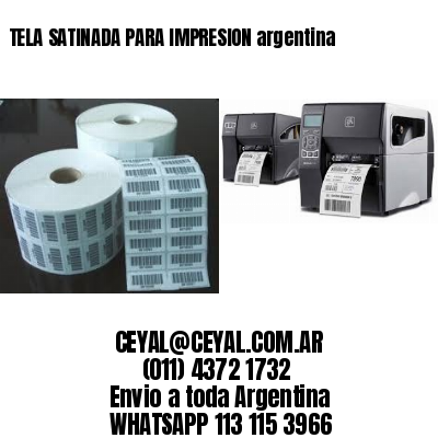 TELA SATINADA PARA IMPRESION argentina