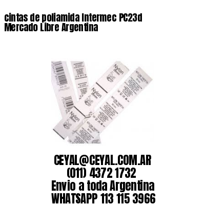 cintas de poliamida Intermec PC23d Mercado Libre Argentina