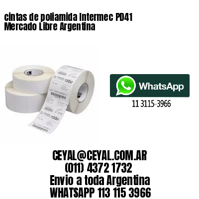 cintas de poliamida Intermec PD41 Mercado Libre Argentina