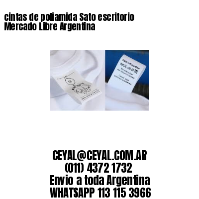 cintas de poliamida Sato escritorio Mercado Libre Argentina