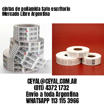 cintas de poliamida Sato escritorio Mercado Libre Argentina