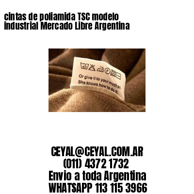 cintas de poliamida TSC modelo industrial Mercado Libre Argentina