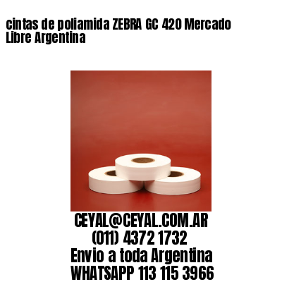 cintas de poliamida ZEBRA GC 420 Mercado Libre Argentina