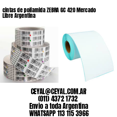 cintas de poliamida ZEBRA GC 420 Mercado Libre Argentina