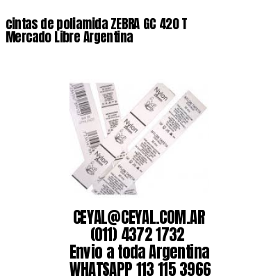cintas de poliamida ZEBRA GC 420 T Mercado Libre Argentina