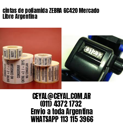 cintas de poliamida ZEBRA GC420 Mercado Libre Argentina