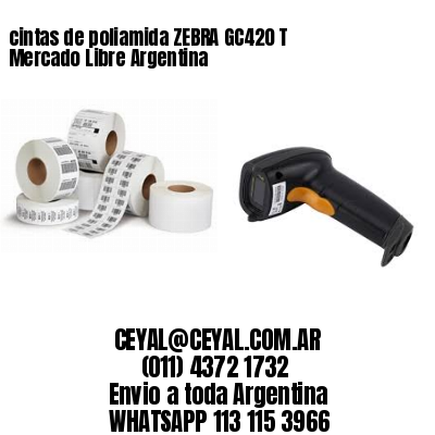 cintas de poliamida ZEBRA GC420 T Mercado Libre Argentina