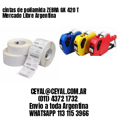 cintas de poliamida ZEBRA GK 420 T Mercado Libre Argentina