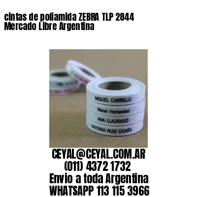 cintas de poliamida ZEBRA TLP 2844 Mercado Libre Argentina