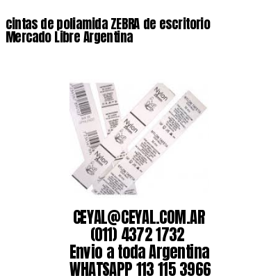 cintas de poliamida ZEBRA de escritorio Mercado Libre Argentina