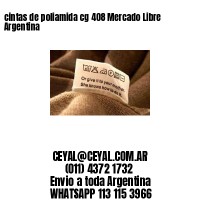 cintas de poliamida cg 408 Mercado Libre Argentina