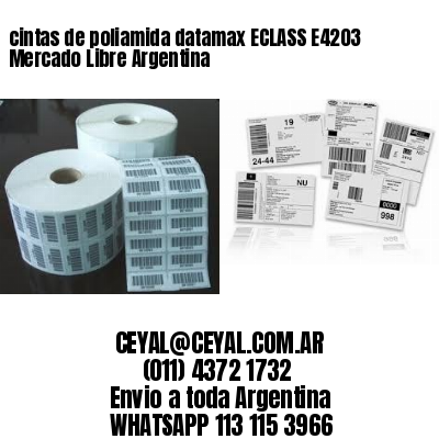 cintas de poliamida datamax ECLASS E4203 Mercado Libre Argentina
