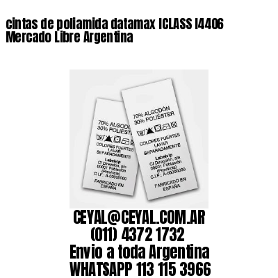 cintas de poliamida datamax ICLASS I4406 Mercado Libre Argentina