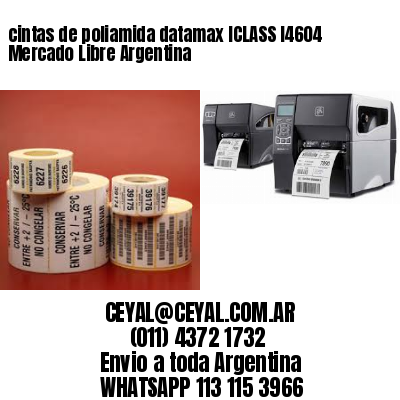 cintas de poliamida datamax ICLASS I4604 Mercado Libre Argentina