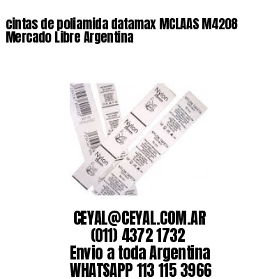 cintas de poliamida datamax MCLAAS M4208 Mercado Libre Argentina
