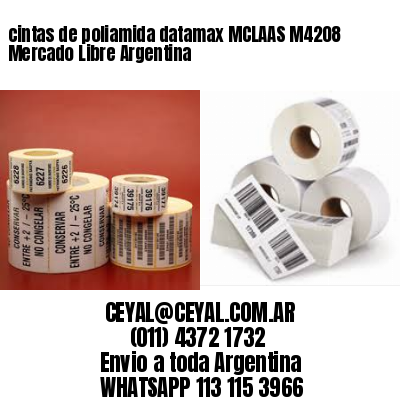 cintas de poliamida datamax MCLAAS M4208 Mercado Libre Argentina