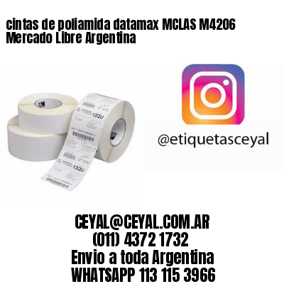 cintas de poliamida datamax MCLAS M4206 Mercado Libre Argentina