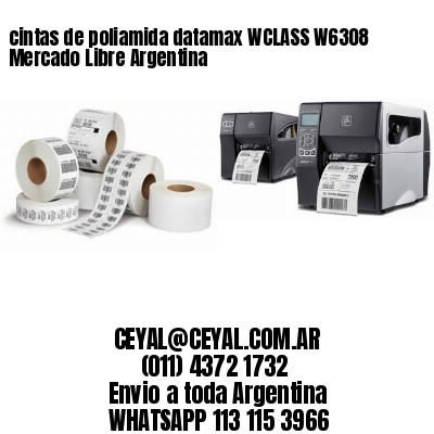 cintas de poliamida datamax WCLASS W6308 Mercado Libre Argentina