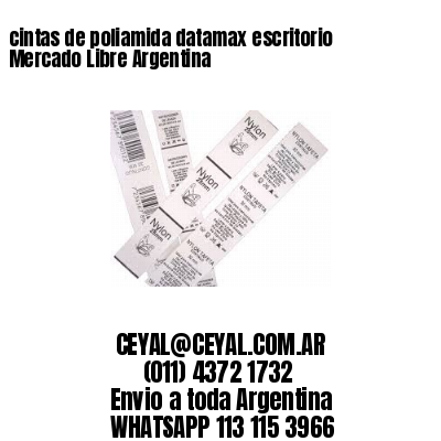 cintas de poliamida datamax escritorio Mercado Libre Argentina