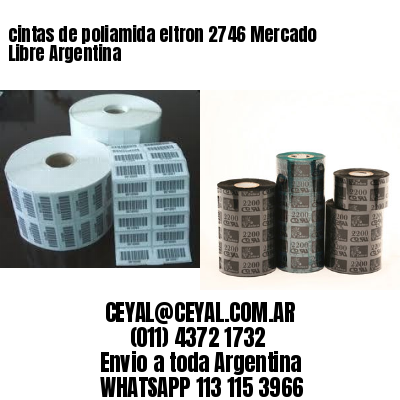 cintas de poliamida eltron 2746 Mercado Libre Argentina