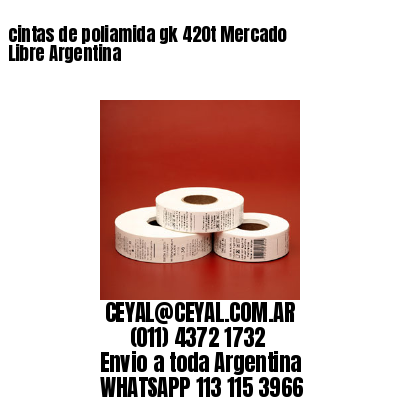 cintas de poliamida gk 420t Mercado Libre Argentina