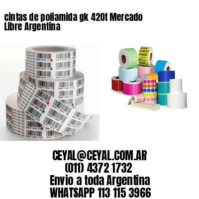 cintas de poliamida gk 420t Mercado Libre Argentina