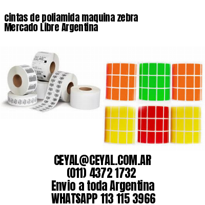 cintas de poliamida maquina zebra Mercado Libre Argentina