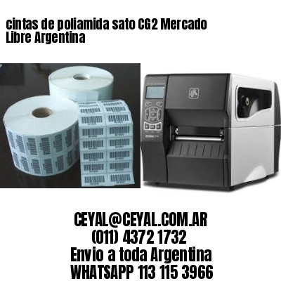 cintas de poliamida sato CG2 Mercado Libre Argentina
