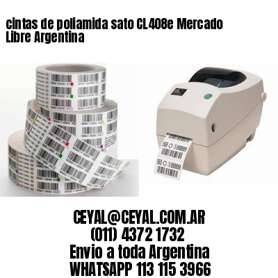 cintas de poliamida sato CL408e Mercado Libre Argentina