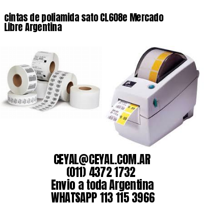 cintas de poliamida sato CL608e Mercado Libre Argentina