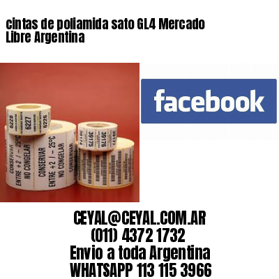 cintas de poliamida sato GL4 Mercado Libre Argentina