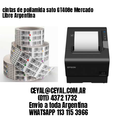 cintas de poliamida sato GT408e Mercado Libre Argentina