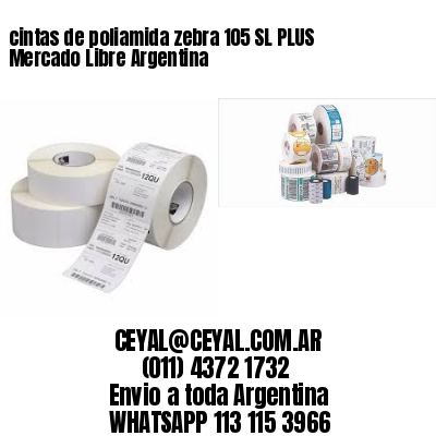 cintas de poliamida zebra 105 SL PLUS Mercado Libre Argentina
