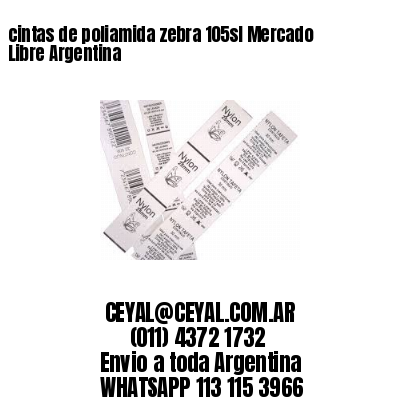 cintas de poliamida zebra 105sl Mercado Libre Argentina
