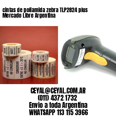 cintas de poliamida zebra TLP2824 plus Mercado Libre Argentina