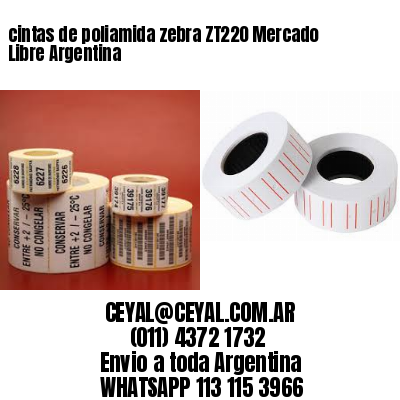 cintas de poliamida zebra ZT220 Mercado Libre Argentina