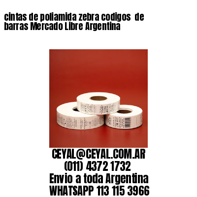 cintas de poliamida zebra codigos  de barras Mercado Libre Argentina
