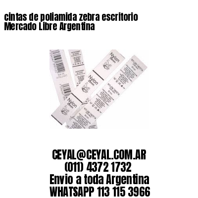 cintas de poliamida zebra escritorio Mercado Libre Argentina