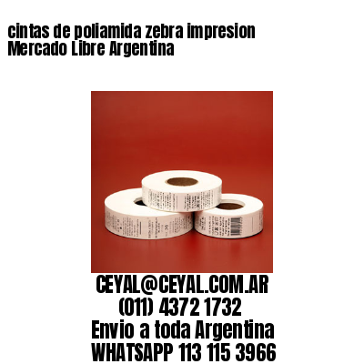 cintas de poliamida zebra impresion Mercado Libre Argentina