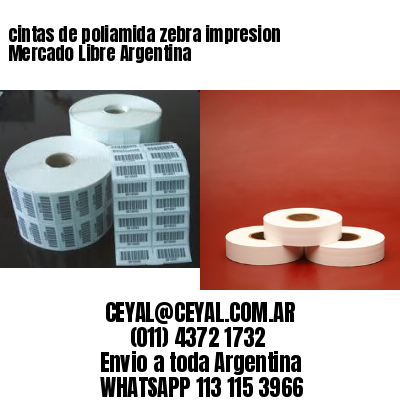 cintas de poliamida zebra impresion Mercado Libre Argentina