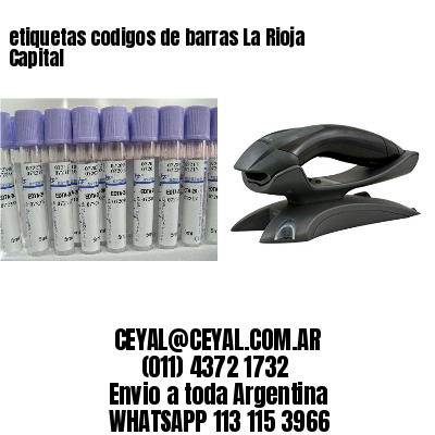 etiquetas codigos de barras La Rioja Capital